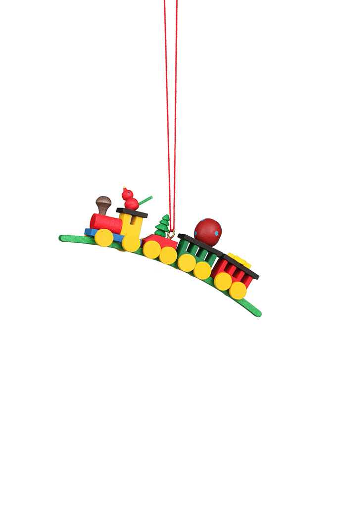 Train With Toys Ornament