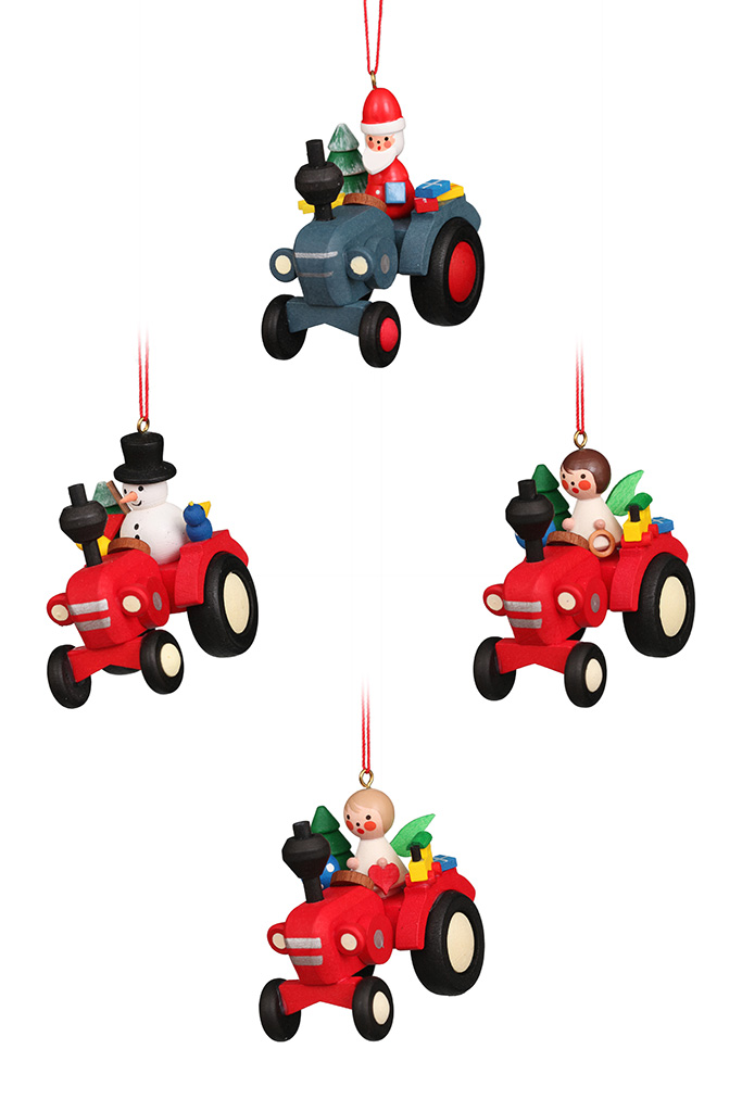 Tractors Assortment Ornament