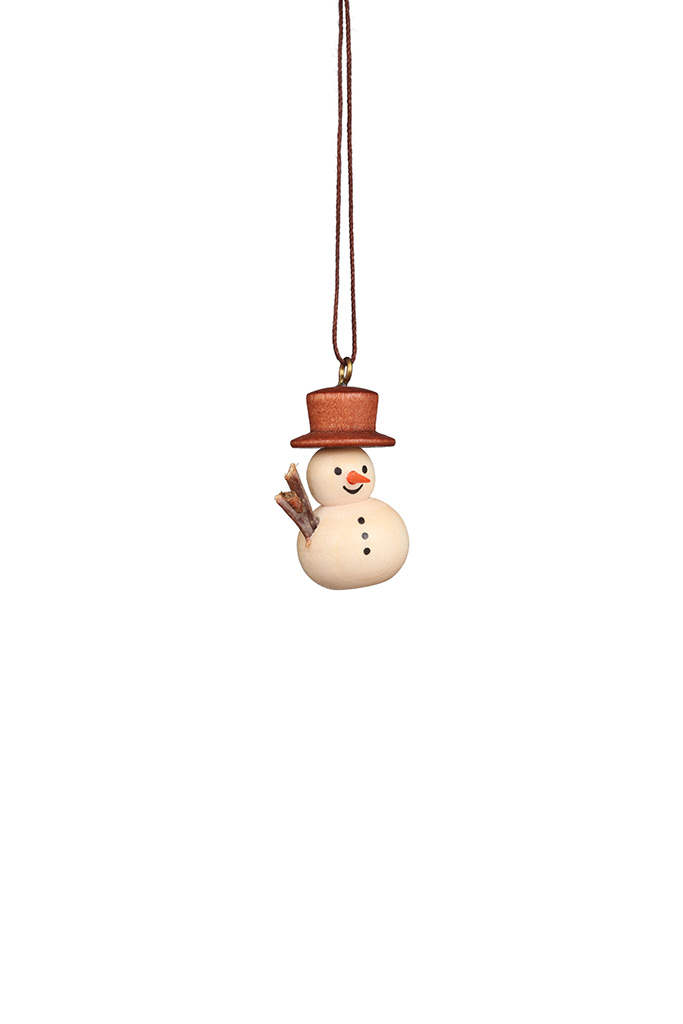 Snowman Natural Ornament