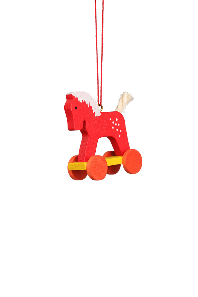 Horse Red Ornament