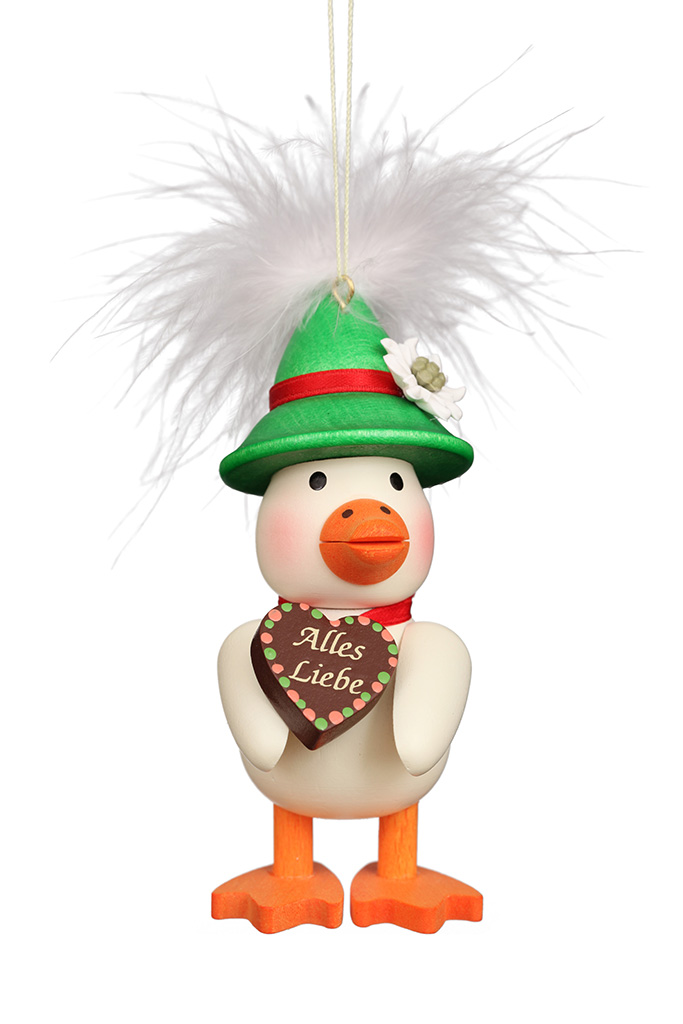 Ducky Bavarian Ornament