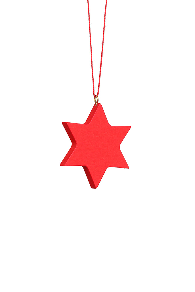 Star Red Ornament