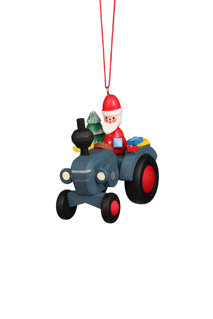 BB Traktor mit Weihnachtsmann