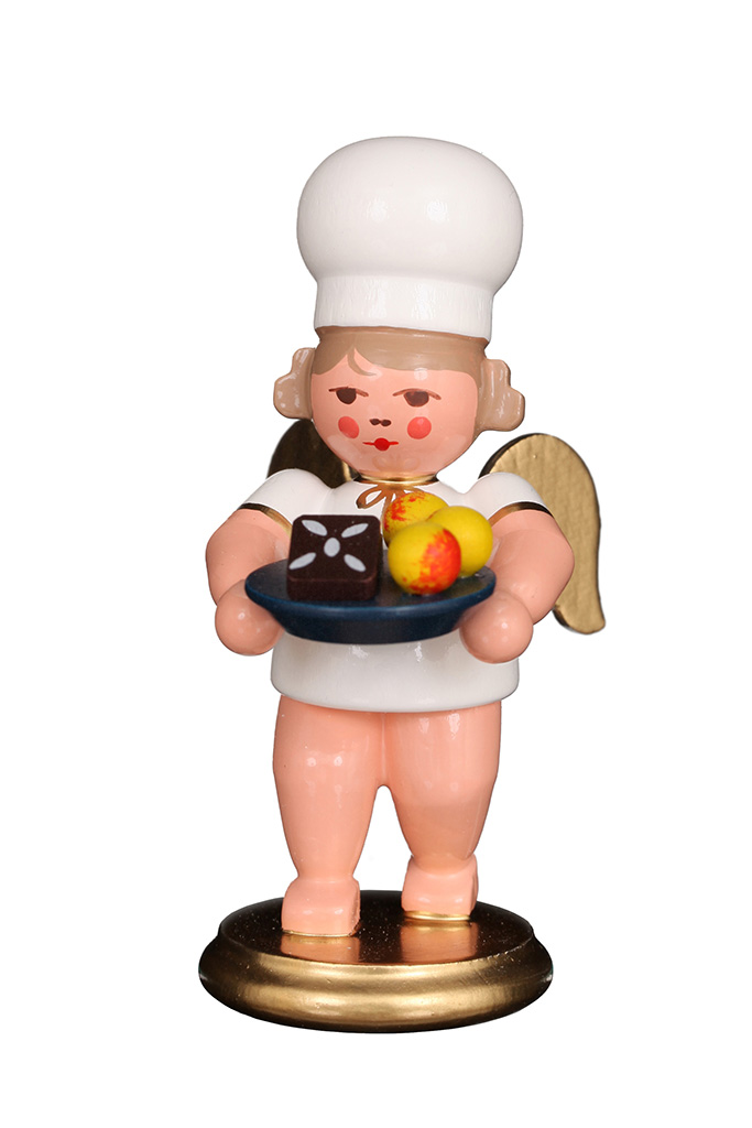 Bäckerengel mit Weihnachtsteller Bäckerengel mit Weihnachtsteller