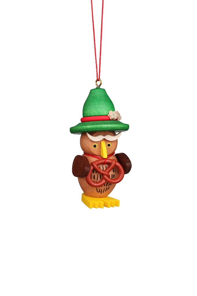 Owl Bavarian Ornament