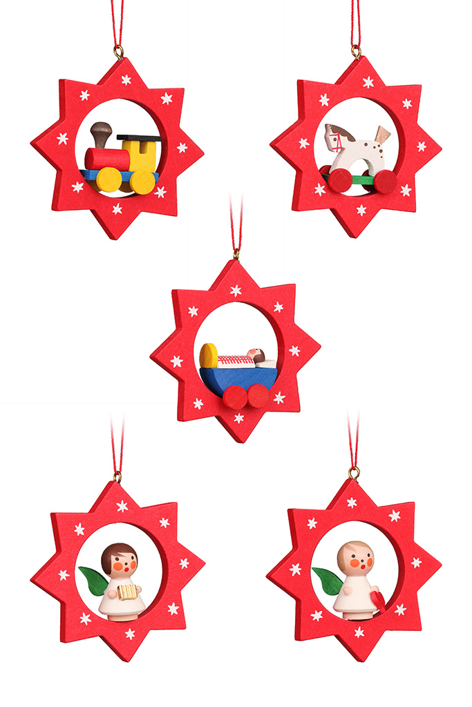 Stars Assortment Ornament