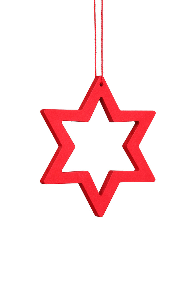 Star Red Ornament